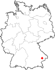 Karte Buchhofen bei Osterhofen Karte Buchhofen bei Osterhofen